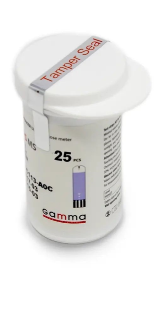 Тест-смужки GAMMA MS 25 штук - зображення 2
