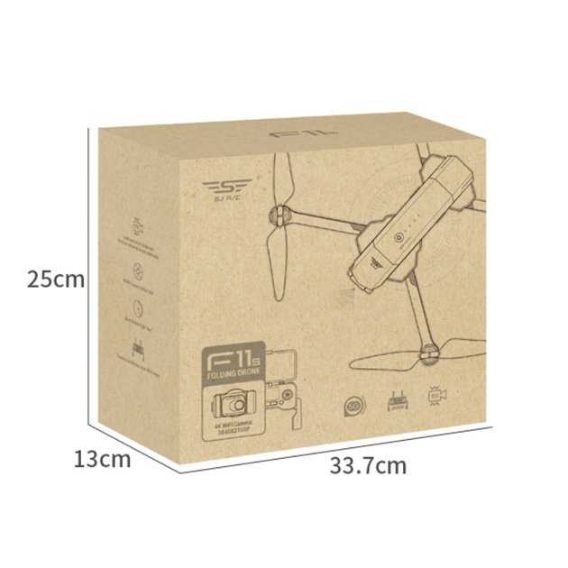 Квадрокоптер SJRC F11S PRO - дрон c 4K камерою, FPV, GPS, БК мотори, 3км, до 26 хв. з сумкою - Фото 8 Квадрокоптер SJRC F11S PRO - дрон c 4K камерою, FPV, GPS, БК мотори, 3км, до 26 хв. з сумкою - изображение 8