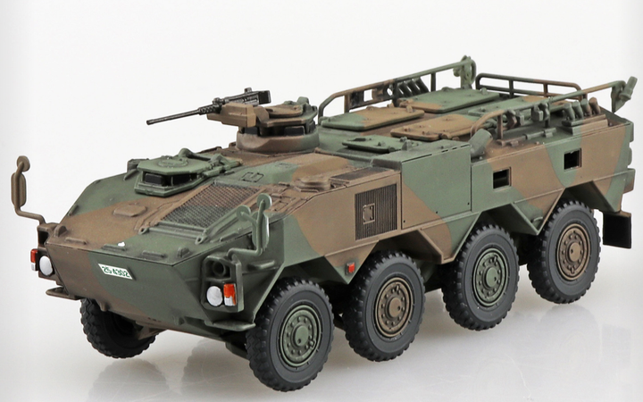 Сборная модель 1/72 бронетранспортер JGSDF Type96 Wheeled Armored Personnel Carrier B Aoshima 05784 - изображение 2