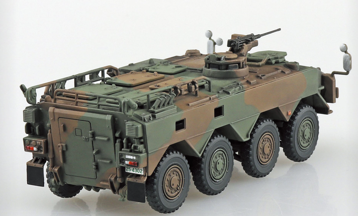 Сборная модель 1/72 бронетранспортер JGSDF Type96 Wheeled Armored Personnel Carrier B Aoshima 05784 - изображение 3