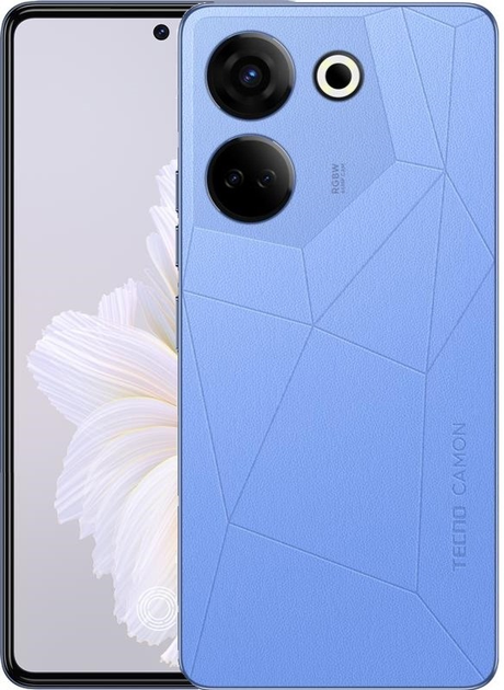 Смартфон Tecno Camon 20 Pro (CK7n) 8/256GB Dual Sim Serenity Blue ...