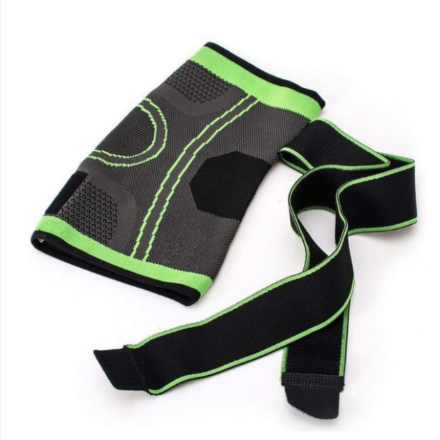 Наколенник компрессионный SELF-HEATING XL Green - Фото 5 Наколенник компрессионный SELF-HEATING XL Green - изображение 5