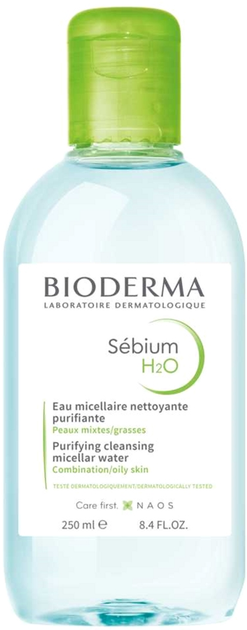 Міцелярний лосьйон Bioderma Sebium H2O 250 мл (3401572288297) - зображення 1