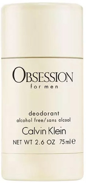 Дезодорант-стік для чоловіків Calvin Klein Obsession For Men Deostick 75 мл (88300606702) - зображення 1