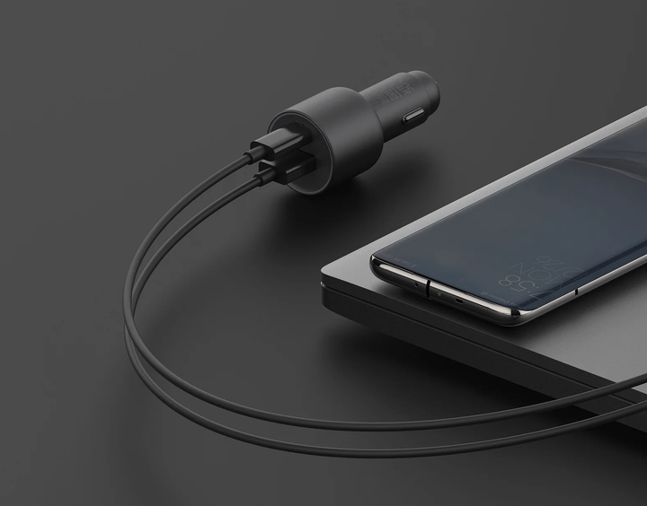 Ładowarka samochodowa Xiaomi Car Charger 67W (USB-A + Type-C) (43907) - obraz 5