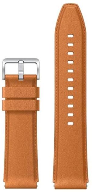 Pasek Xiaomi do Xiaomi Watch S1 Strap Leather Brown (6934177761300) - obraz 2