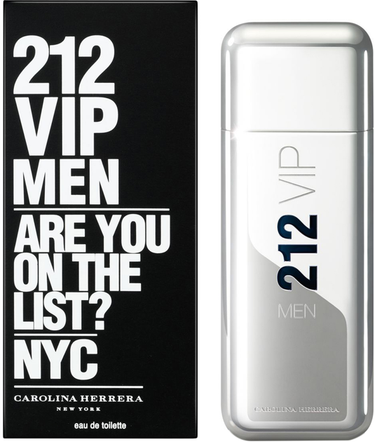 Woda toaletowa męska Carolina Herrera 212 VIP Men 100 ml (8411061723760) - obraz 1