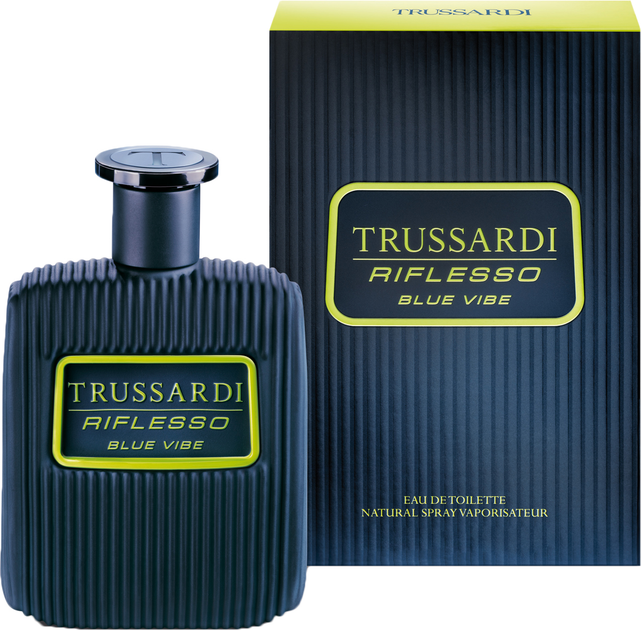 Woda toaletowa męska Trussardi Riflesso Blue Vibe 50 ml (8058045420866) - obraz 1