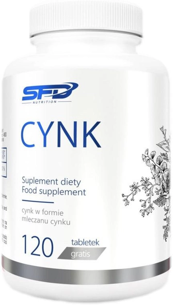 SFD Zinc Cynk 120 tabletek Odporność (5902837731919) - obraz 1