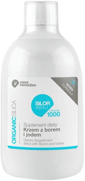 Харчова добавка Ir Silor+B Silicon з бором та йодом 500 Нова формула (5902768409758) - зображення 1