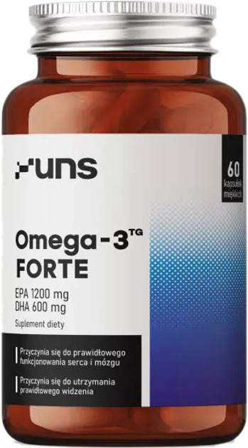 UNS Omega 3 Forte 60 kapsułek (5904238961810) - obraz 1