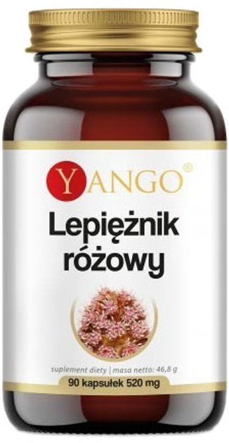 Yango Lepiężnik Różowy 520mg 90 kapsułek Przeciwzapalny (5903796650327) - obraz 1