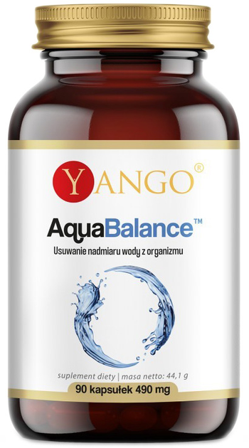 Харчова добавка капсул Yango Aquabalance 90 зменшують надлишок води (5904194060404) - зображення 1