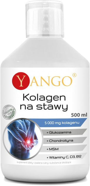 Харчова добавка Yango Колаген для суглобів мультивітамінний 500 мл (5904194060633) - зображення 1