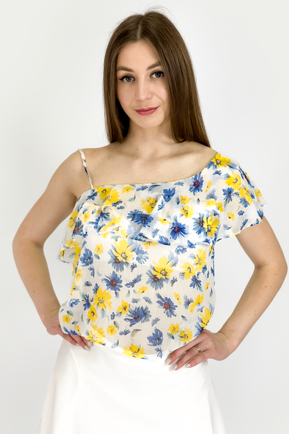 Блузка Zara 2660/567/712 белая L - Фото 2 Блузка Zara 2660/567/712 белая L - изображение 2
