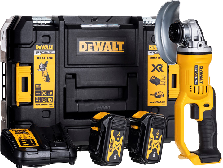 Szlifierka kątowa DeWalt DCG412M2-QW - obraz 1