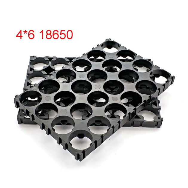 Холдер держатель ячейки батарей 18650 4*6 ANNBATTERY №1619 - Фото 3 Холдер держатель ячейки батарей 18650 4*6 ANNBATTERY №1619 - изображение 3