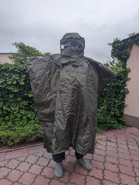 Пончо антитепловизор дождевик, защита от тепловизора и от дождя - изображение 1