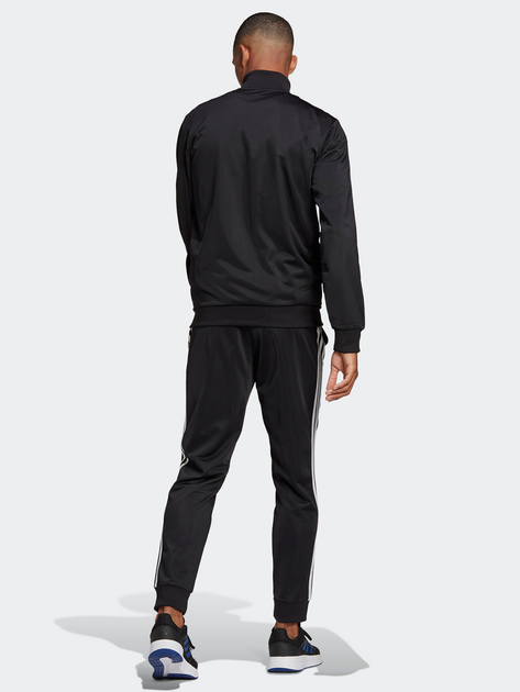 Спортивний костюм Adidas 3-Stripe Tracksuit GK 9651 XL Чорний з білим (4062065121652) - зображення 2