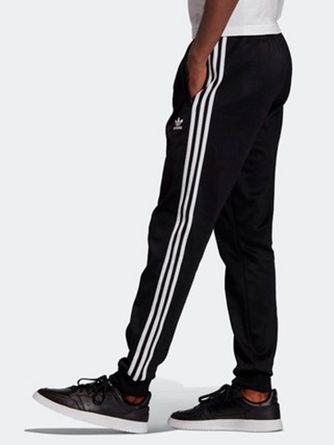 Spodnie Dresowe Adidas Sst GF 0210 XS Czarne (4061612985501) - obraz 2