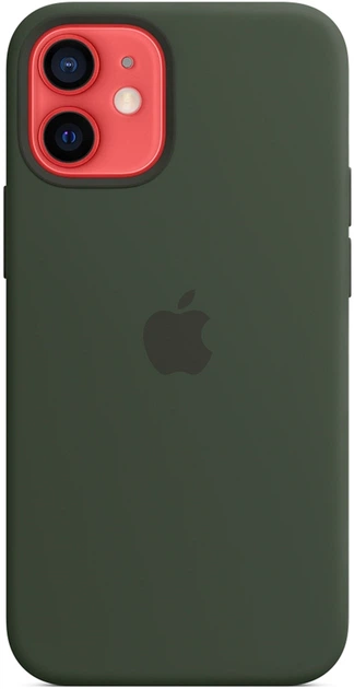 Etui Apple MagSafe Silicone Case do Apple iPhone 12 mini Cypress Green (MHKR3) - obraz 3