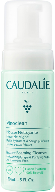 Мус для очищення обличчя Caudalie Vinoclean Fleur de Vigne 50 мл (3522930003052) - зображення 1