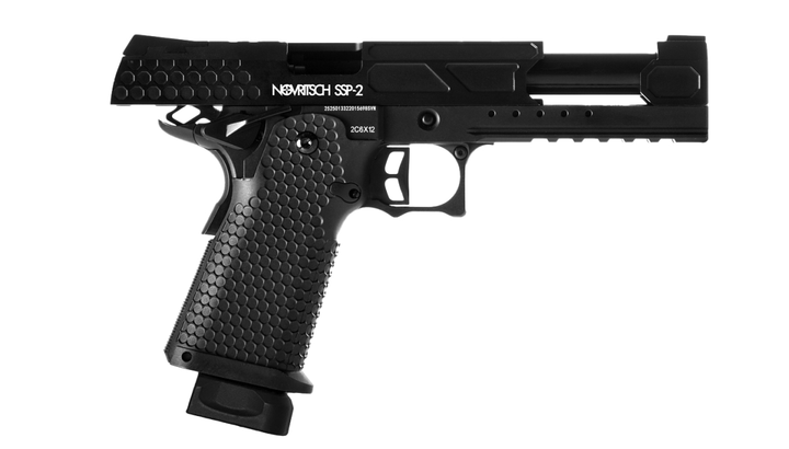 Страйкбольний пістолет Novritsch SSP2 Green Gas Black - зображення 2