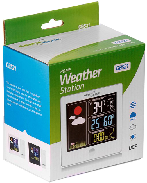 Метеостанція GreenBlue GB521W (5902211103653) - зображення 8