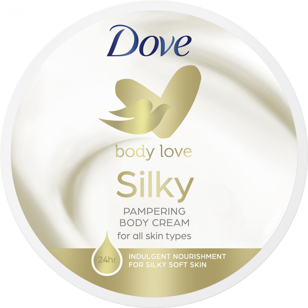 Krem do ciała Dove Silky Nutrition 300 ml (0000040883007) - obraz 2