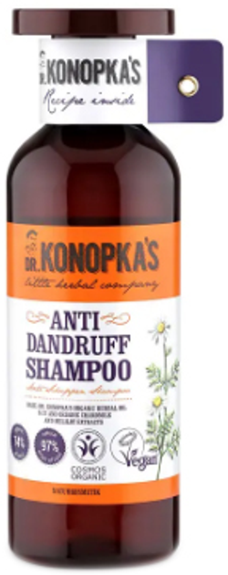 Шампунь для волосся Dr. Konopka's Проти лупи 500 мл (4744183018730) - зображення 1