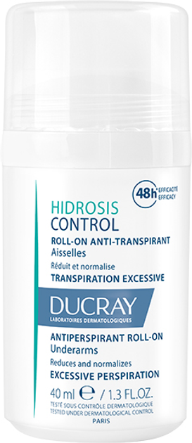 Antyperspirant w rolce Ducray Hydrosis Control 40 ml (3282770108453) - obraz 1