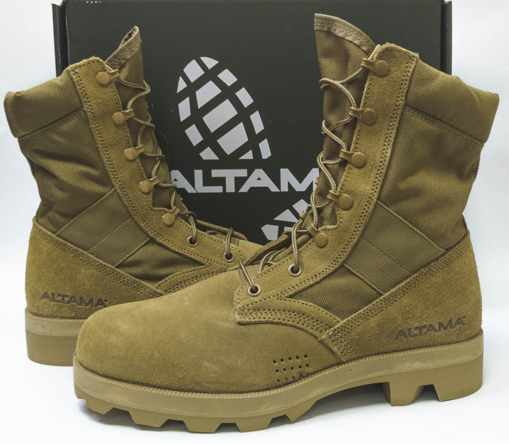 Літні полегшені берці армії США Altama Pro-X Panama boots 9.5R 42.5 Койот - зображення 2