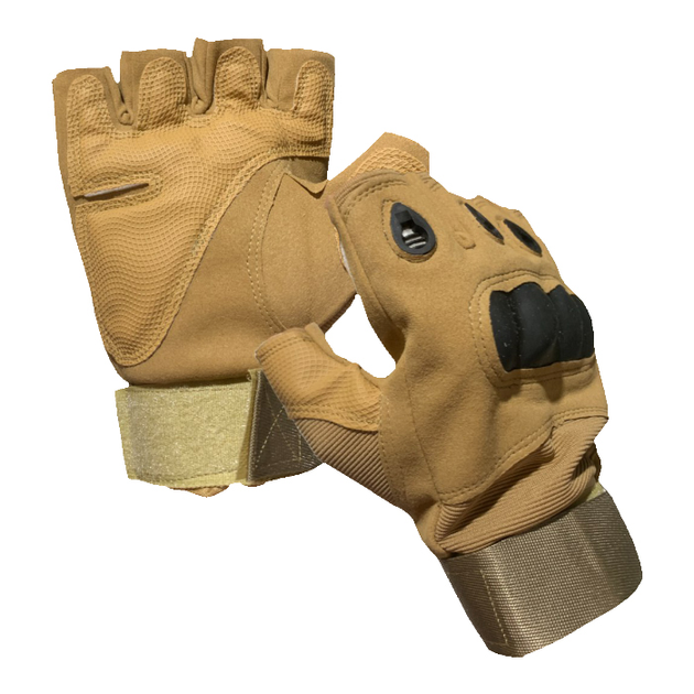 Тактичні рукавиці Shield Cut Coyote Size L - зображення 1