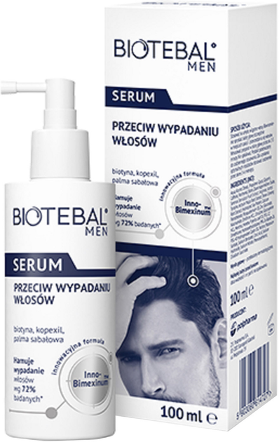 Biotebal Men Serum Przeciw Wypadaniu Włosów 100 ml (5903060614727) - obraz 1