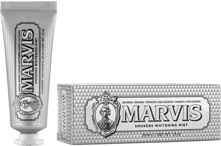 Marvis wybielająca pasta do zębów dla palaczy 25 ml (8004395111381) - obraz 1