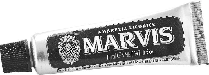 Зубна паста Marvis Амареллі лакриця та м'ята 10 мл (0000080626619) - зображення 1