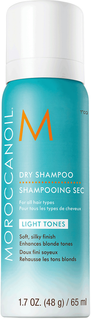 Moroccanoil Dry Shampoo Light Tone do włosów jasnych 65 ml (7290015629454) - obraz 1