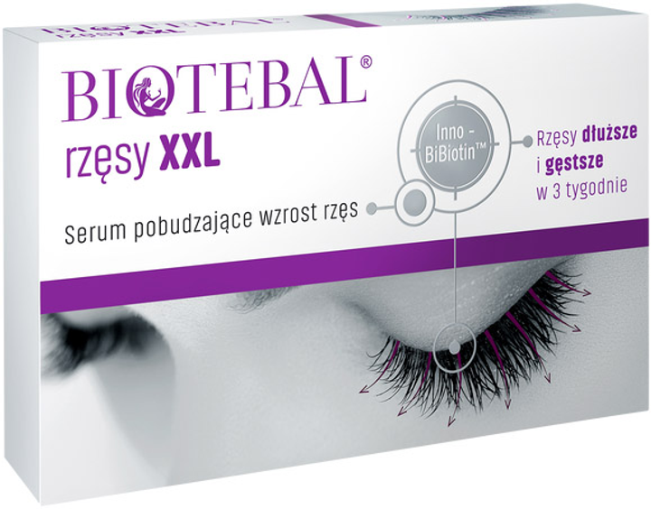 Сироватка для вій Biotebal Eyelashes XXL 3 мл (5903060609181) - зображення 1