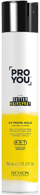 Лак для волосся сильної фіксації Revlon Professional Pro You The Setter Hairspray Strong 750 мл (8432225114842) - зображення 1