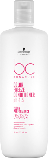 Кондиціонер Schwarzkopf Professional BC Bonacur Color Freeze для фарбованого волосся 1000 мл (4045787724158) - зображення 1