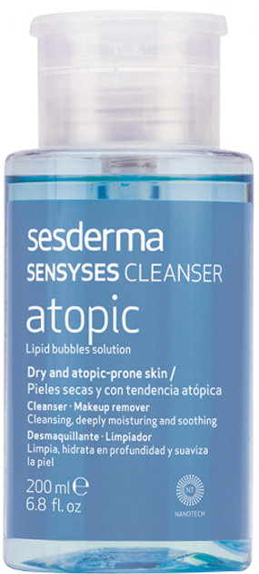 Płyn do demakijażu Sesderma Sensyses Cleanser Atopic Liposomal do skóry wrażliwej 200 ml (8429979435507) - obraz 1