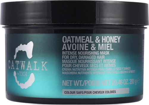 Маска Tigi Catwalk Oatmeal & Honey Nourishing Mask Поживна для волосся 200 г (0615908421484) - зображення 1