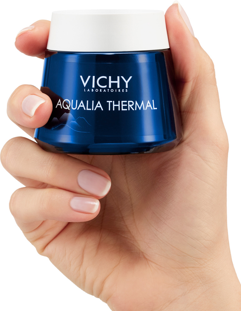 Крем-гель Vichy Aqualia Thermal Нічний спа-ритуал для глибокого зволоження шкіри 75 мл (3337871324568) - зображення 7