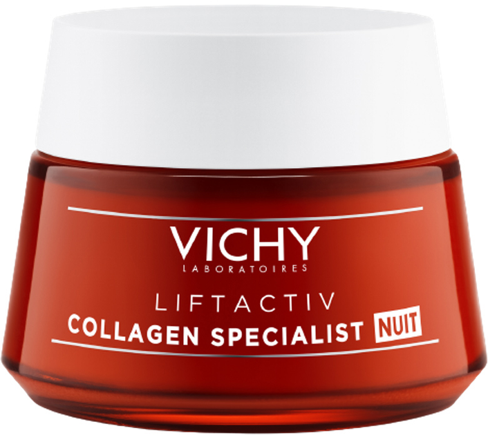 Антивіковий крем-уход Vichy Liftactiv Collagen Specialist Night Cream 50 мл (3337875722520) - зображення 2