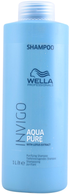 Wella Professionals Invigo Pure szampon do głębokiego oczyszczania włosów i skóry głowy 1000 ml (8005610642529) - obraz 1