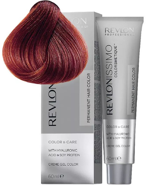 Kremowo-żelowa farba do włosów Revlon Professional Revlonissimo Color & Care Technology NMT 55,64 60 ml (8432225099682) - obraz 1