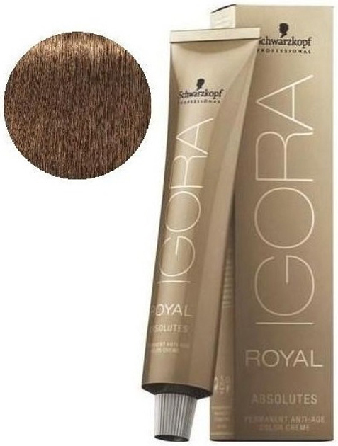 Farba do włosów siwych Schwarzkopf Professional Igora Royal Absolutes 7-50 60 ml (4045787279368) - obraz 1