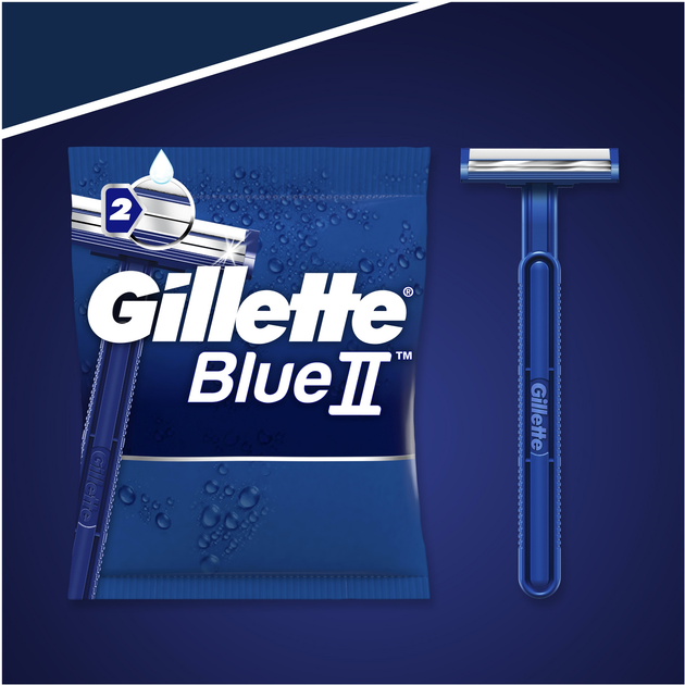 Jednorazowe maszynki do golenia (Razors) męskie Gillette Blue 2 5 szt. (7702018849031) - obraz 3
