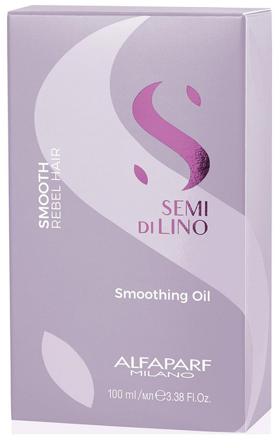 Wielofunkcyjny olejek do włosów niesfornych Alfaparf Semi Di Lino Smooth 100 ml (8022297111261) - obraz 2