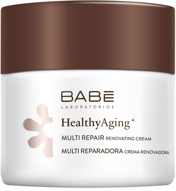 Nocny krem multiregenerujący BABE Laboratorios Healthy Aging z innowacyjnym kompleksem przeciwstarzeniowym 50 ml (8436571630803) - obraz 1